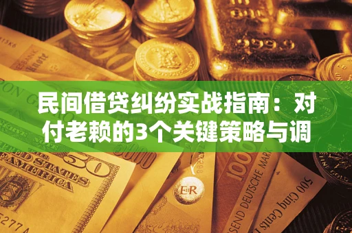 北京民间借贷纠纷实战指南：对付老赖的3个关键策略与调解盲区解析